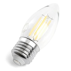 Лампа светодиодная Feron LB-66 Свеча E27 7W 4000K 38271 2
