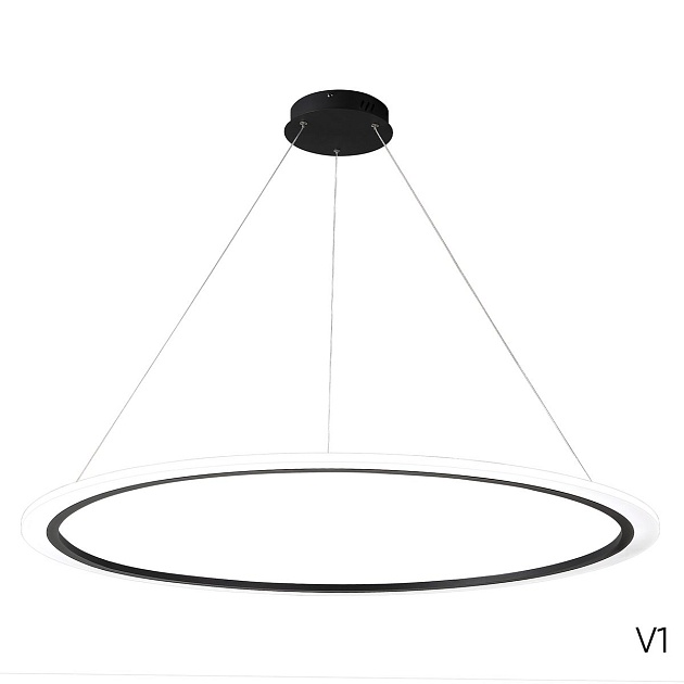 Подвесной светодиодный светильник Crystal Lux Manzana SP40W Led Black фото 3