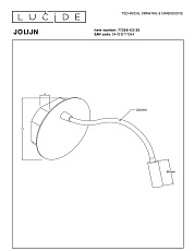 Бра Lucide Jolijn 77289/03/30 1