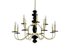 Подвесная люстра Newport 3878+4/С brass М0070883