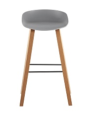 Барный стул Stool Group LIBRA серый деревян. ножки 8319 GREY 5