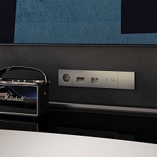 Розетка компьютерная встраиваемая Voltum S70 двойная RJ45+RJ45 кат.6, (шелк) VLS060204 4