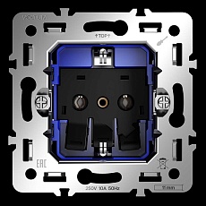 Механизм розетки с заземлением 16А S70 Voltum VLS0401M 2