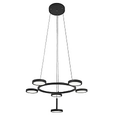 Подвесная светодиодная люстра Crystal Lux CLT 027C6 D700 BL 3