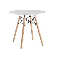 Кухонный стол Stool Group DSW D80 белый УТ000000425