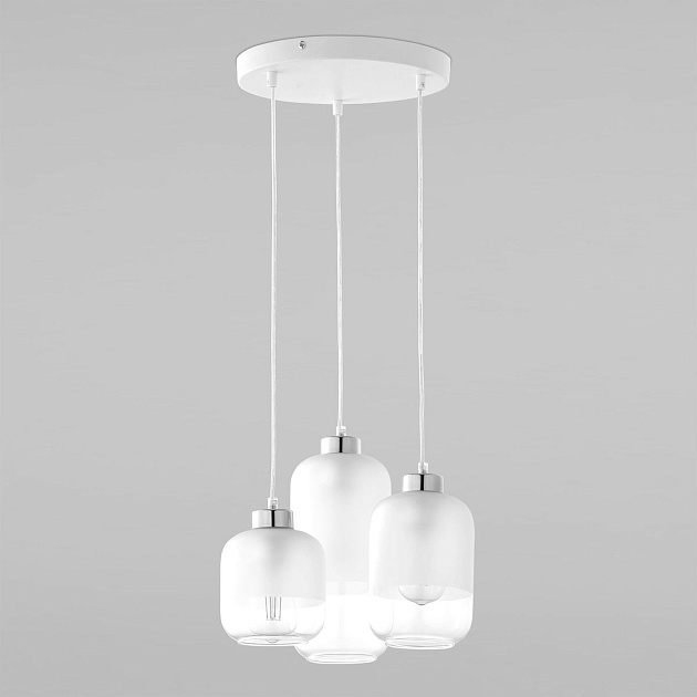 Подвесная люстра TK Lighting 3357 Marco Silver фото 