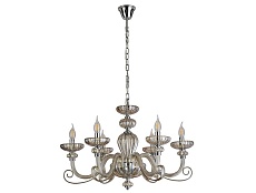 Подвесная люстра Newport 8626/C chrome cognac М0071597 1