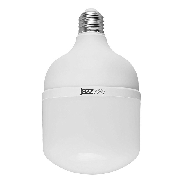Лампа cветодиодная сверхмощная Jazzway E27/Е40 65W 6500K матовая 5036208 фото 