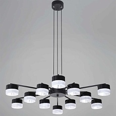 Подвесная люстра Reluce 19490-0.4-6+6 Black 2