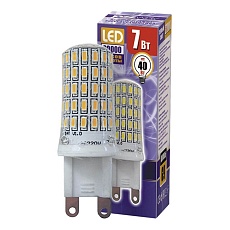 Лампа светодиодная Jazzway G9 7W 2700K прозрачная 1039064B