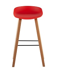 Барный стул Stool Group LIBRA красный деревян. ножки 8319 RED 5