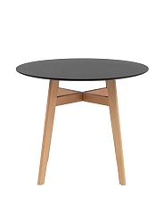 Кухонный стол Stool Group Target Circle D90 черный УТ000036021 3