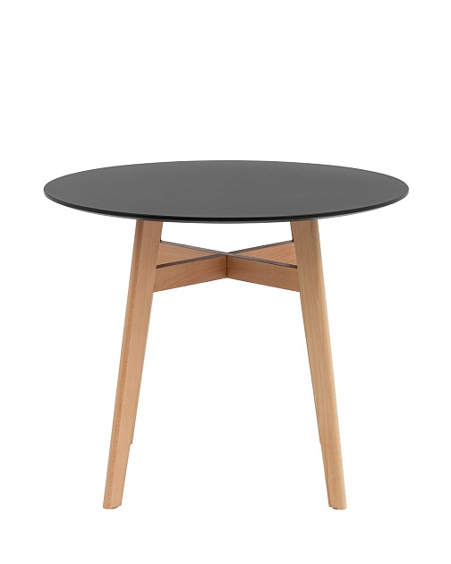 Кухонный стол Stool Group Target Circle D90 черный УТ000036021 Фото № 4