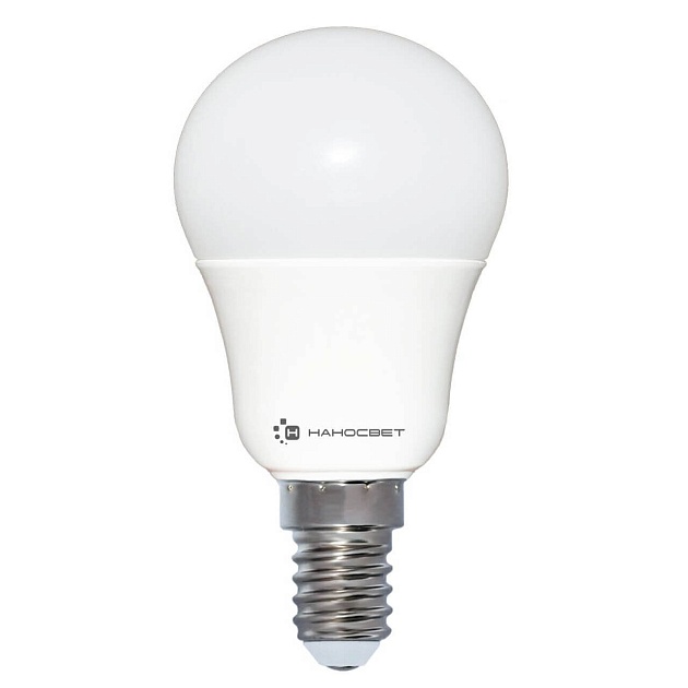 Лампа светодиодная Наносвет E14 6.5W 3000K матовая LE-P45-60/E14/930 L204 фото 