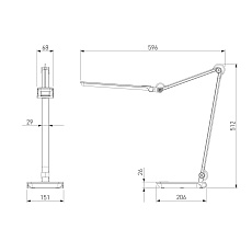 Настольная лампа Elektrostandard Great TL70240 a065290 1