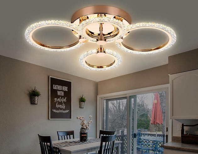 Потолочная светодиодная люстра Ambrella light Original FA416 фото 4