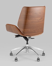 Офисное кресло TopChairs Crown SN A312-A 8383-14 walnut back 2